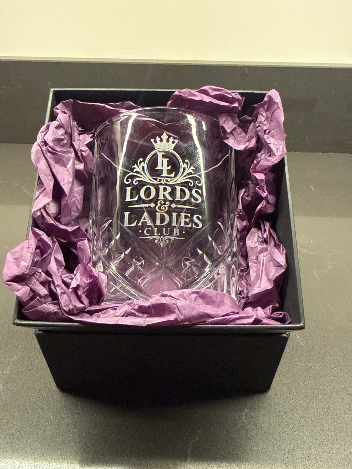 The Club Crystal Whisky Tumbler